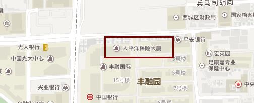 太平洋保险大厦地图